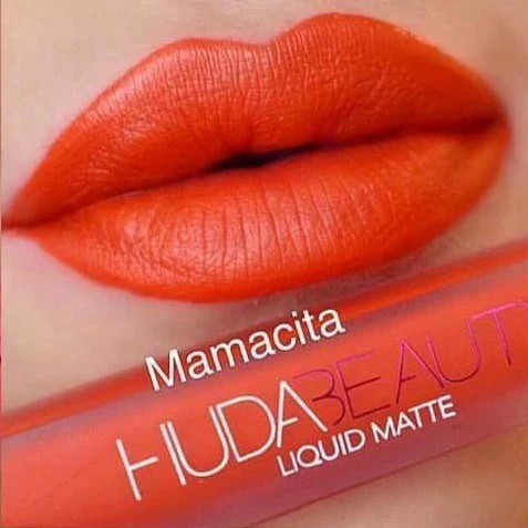 Huda Beauty Matte Lipstick - Mamacita Full Size - Image 4