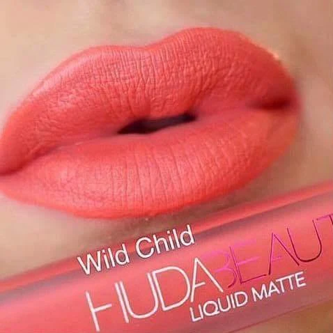 Huda Beauty Matte Lipstick - Wild Child Full Size - Image 3