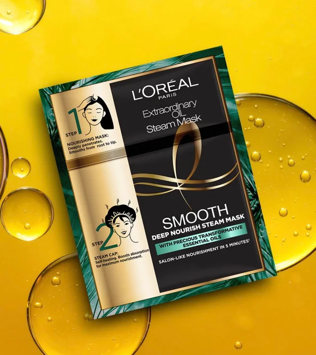 L'Oreal Paris Extraordinary Oil Deep Nourish Steam Mask - Image 3
