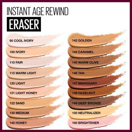 Maybelline Instant Age Rewind Dark Circles Eraser Concealer - Light 120 - Image 3
